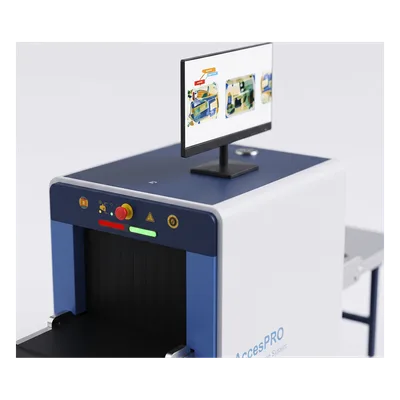 Sistema de Inspección por Rayos X / Túnel 50x30 cm (20x12 pulgadas) / Detección de Explosivos y Materiales Orgánicos / Monitor LCD 21.5" / Zoom 32x / Memoria 100,000 Imágenes / Capacitación Incluida