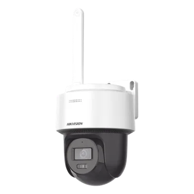 Cámara Domo PT IP / 4 Megapixel / Dual Light 30 m (98.4 ft) / AcuSense / Autoseguimiento Humanos / Audio Bidireccional / IP66