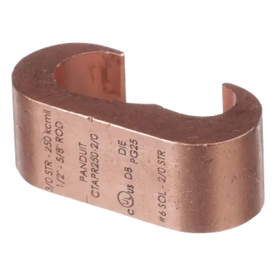 Conector de Compresión para Tierra / Estilo E / 3/0 AWG a 250 Kcmil / 36 kV / 90 °C / UL 486 / Direct Burial