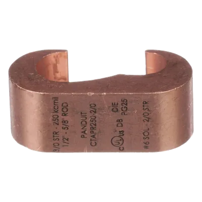 Conector de Compresión para Tierra / Estilo E / 3/0 AWG a 250 Kcmil / 36 kV / 90 °C / UL 486 / Direct Burial