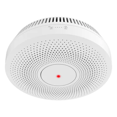 Detector de Humo Interconectable / Doble Sensor de Luz / Alarma 85 dB / Batería Litio 10 Años / Interconexión 30 Dispositivos / Montaje en Techo