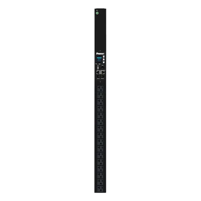 PDU Monitoreable / 16 Salidas NEMA 5-20R / Entrada NEMA 5-15P / Vertical / 120 Vca / 15 A / Cable 3 m (9.8 ft) / Rango 10°C a 60°C