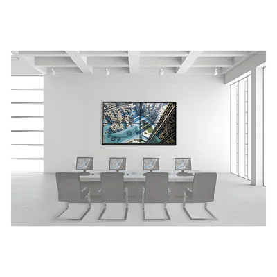 Kit Videowall 2x2 / 4 Pantallas 46" Full HD / Decoder 128 Canales / Base de Pared Metálica / Salida 4K / 16 Puertos HDMI