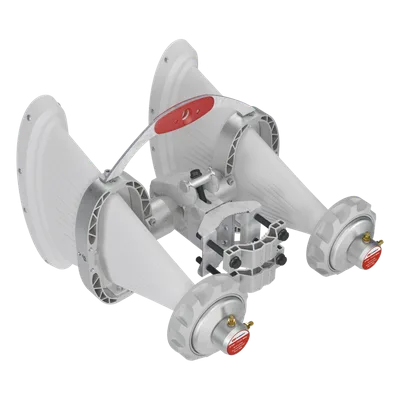 Antena Sectorial Asimétrica / 90° / 4x4 MU-MIMO / 4900-7125 MHz / 15 dBi / VSWR 1.5:1 / TwistPort Sin Pérdida