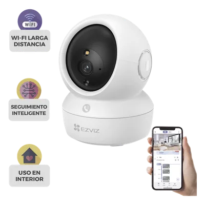 Cámara PT IP / 3K 5 Megapixel / Visión Nocturna Color 10 m (32.8 ft) / Wi-Fi Dual-Band / Audio Bidireccional / Rotación 340°
