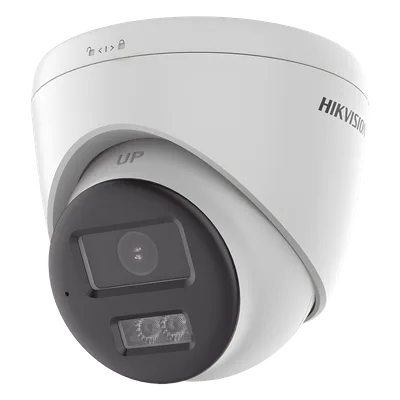 Cámara Turret TURBOHD / 8 Megapixel 4K / Dual Light 40 m (131.2 ft) / Audio Bidireccional / Sirena y Estrobo / IP67