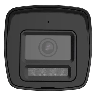Cámara Bala TURBOHD / 4K 8 Megapixel / Lente 2.8 mm / Ángulo 113° / Dual Light IR 30 m (98.4 ft) + Luz Blanca 20 m (65.6 ft) / Audio Bidireccional / Sirena y Estrobo LED / IP67 / Metal