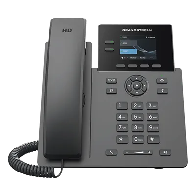 Teléfono IP PoE / 2 Líneas / Pantalla LCD TFT 2.4 Pulgadas Color / 8 Botones Virtuales VPK / Conferencia 5 Vías / Audio HD / Seguridad Carrier-Grade