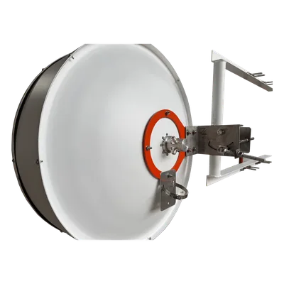 Antena Direccional / 2 ft (0.6 m) / 5.9-7.2 GHz / Ganancia 32 dBi / Polarización Dual Slant 45° y 90° / Conector N-Hembra / Resistencia Viento 124 km/h (77 mph)