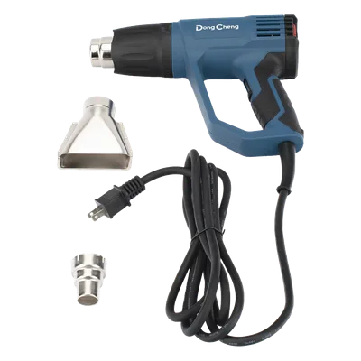 Pistola de Calor / 1600 W / 3 Niveles de Temperatura / 550 °C / 110 VCA / 2 Boquillas