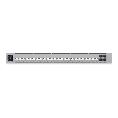 Switch Capa 3 / 24 Puertos PoE++ / 22x 2.5 GbE, 2x 10 GbE / 4x SFP+ 10G / 600W PoE / Etherlighting / 1U Rack