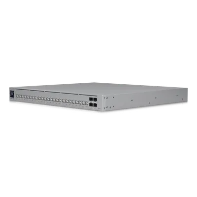 Switch Capa 3 / 24 Puertos PoE++ / 22x 2.5 GbE, 2x 10 GbE / 4x SFP+ 10G / 600W PoE / Etherlighting / 1U Rack