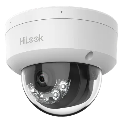 Cámara Domo IP / 2 Megapixel / Dual Light 20 m (65.6 ft) IR + 15 m (49.2 ft) Luz Blanca / Micrófono Integrado / PoE / AcuSense Lite / Interior