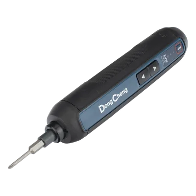 Destornillador Inalámbrico Recargable / 4V / Batería 2.0Ah / Par 5.0 Nm / Portabrocas Hexagonal 1/4 in / 8 Puntas Magnéticas / Estuche