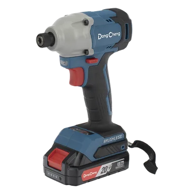 Atornillador de Impacto Inalámbrico / 20V / Brushless / 1/4 in Hexagonal / 90-180 Nm / 2 Velocidades 0-2000 rpm / 1.6 kg