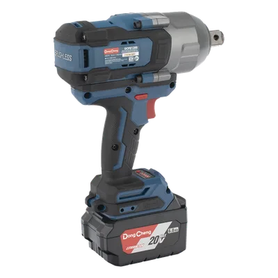 Llave de Impacto Inalámbrica / 20V / Entrada 3/4 in / Par Máximo 1700 Nm / 3 Velocidades / 2 Baterías 6.0 Ah
