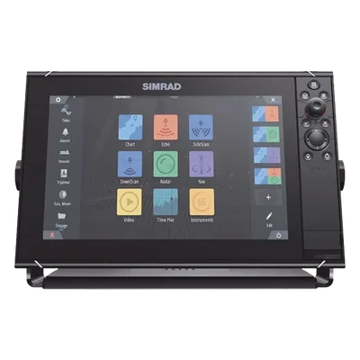 Pantalla Náutica / 12 Pulgadas SolarMAX IPS / Procesador iMX 8 / Ecosonda CHIRP 1 kW / Wi-Fi iOS y Android / Cartografía C-MAP Preinstalada