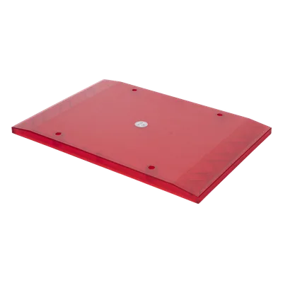 Domo Central de Reemplazo / Policarbonato / Color Rojo / Compatible con Barra X67
