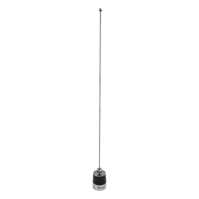Antena Móvil VHF / Rango 144-174 MHz / Ganancia 3 dBi / Potencia 200 W / Longitud Ajustable 132 cm (51.2 in) / Montaje NMO 3/4'