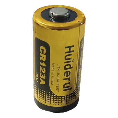 Batería de Litio CR123A / 3 V / 1500 mAh / No Recargable / -40 °C a +60 °C