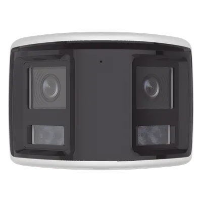 Cámara Bala IP / 6 Megapixel / Panorámica 180° / Dual Light 30 m (98.4 ft) / Audio Bidireccional / IP67 / PoE