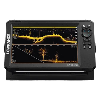 Ecosonda con Pantalla IPS / 9 Pulgadas / 4 Vistas de Sonar / DownScan Imaging / Sintonización Automática / Soporte SD