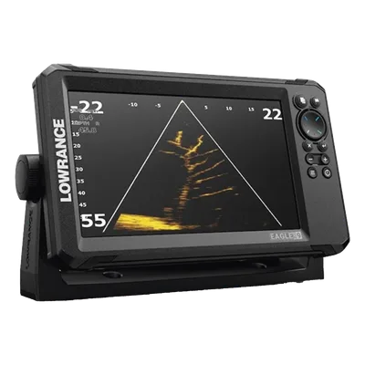 Ecosonda con Pantalla IPS / 9 Pulgadas / 4 Vistas de Sonar / DownScan Imaging / Sintonización Automática / Soporte SD
