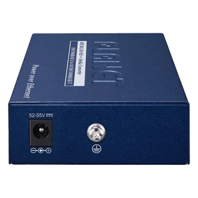 Convertidor de medios PoE++ / 10/100/1000BASE-T / 100/1000BASE-X SFP / 95W 802.3bt / Carcasa metálica / 3.7 x 2.8 x 1.0 pulgadas