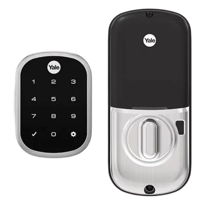Cerradura Digital / Control Remoto / Zigbee y Z-Wave Plus / Alexa y Google Home / Puertas 35-55mm (1.4-2.2 pies) / 25 Usuarios PIN / Uso Residencial y Comercial