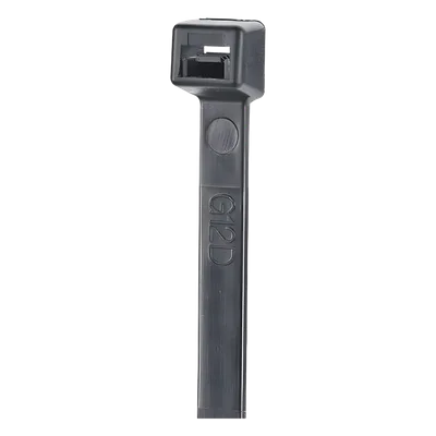 Brida de Nylon / 1220 mm (4 ft) x 9 mm / Resistencia 778 N (175 lb) / UV y Alta Temperatura / Cámara Impelente / Paquete 50 pz