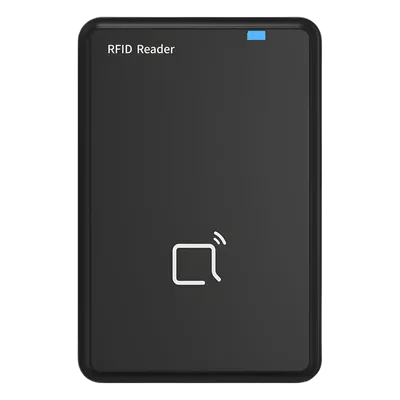 Lector de Tarjetas de Escritorio / Multi-Frecuencia 125 kHz y 13.56 MHz / BLE / NFC / USB Plug and Play / Compatible Windows e iOS