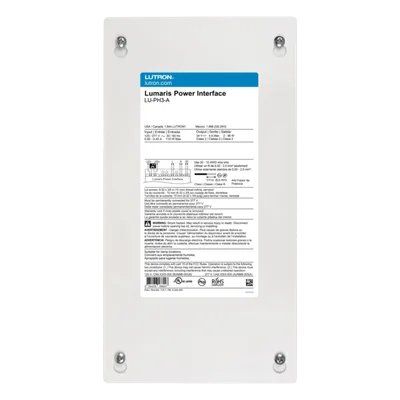 Interfaz de Alimentación LED / 120-277 V a 24 V / Hasta 3 Controladores Inalámbricos / 15 m (49.2 ft) de Tira LED / RadioRA 3