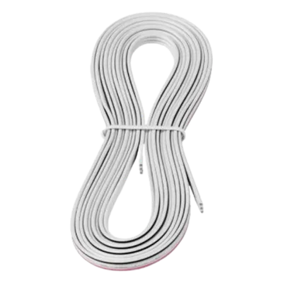 Cable de 3 Conductores / 22 AWG (0.50 mm²) / 50 ft (15.2 m) / Para Tira LED Tunable White / RadioRA 3 y HomeWorks QSX