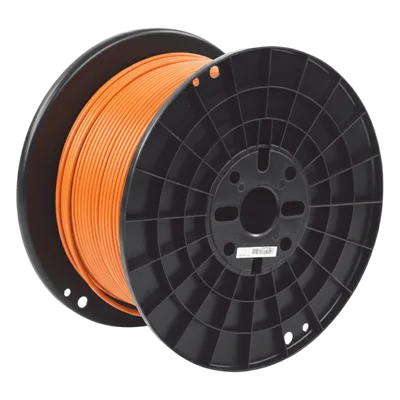 Cable UTP Cat6A / 23 AWG / CMR Riser / 305 m (1000 ft) / LSZH-FEP-PVC / Naranja