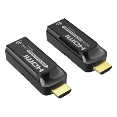 Extensor HDMI Inalámbrico / Full HD 1080p@60Hz / Alcance 20 m (65.6 ft) / Banda 5 GHz / Latencia 130-170 ms / Plug and Play