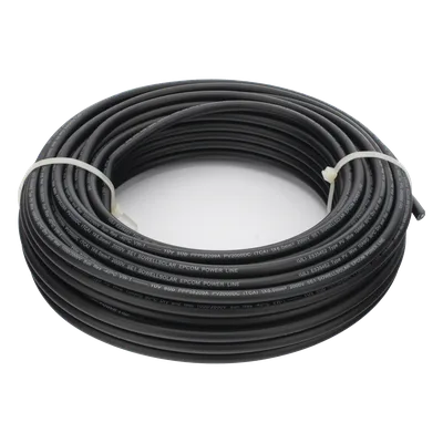 Cable Fotovoltaico / 6 mm² (10 AWG) / Cobre Estañado / 2000V / Rango -40°C a 120°C / Rollo 25 m (82 ft) / UL 4703 y TUV