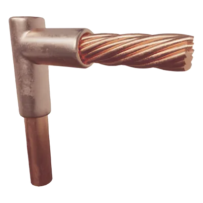 Molde para Soldadura Exotérmica / Tipo L / Tope Varilla 5/8 in (0.52 ft) / Cable 4 AWG / Carga #65