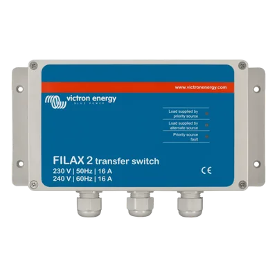 Conmutador de Transferencia / Conmutación 16 ms / IP65 / 110-240V 50/60 Hz / LED Indicadores