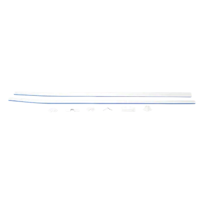 Kit de Canaleta 90° / División Integrada / PVC Rígido y ABS / Cinta Adhesiva Incluida / -20°C a +75°C / 3,344 mm²