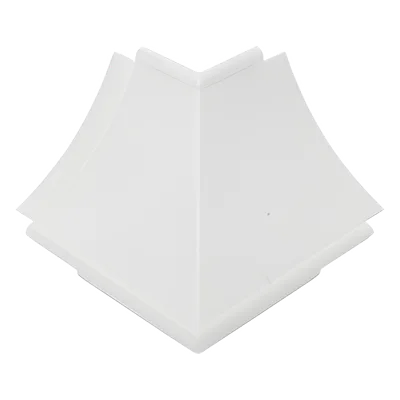 Kit de Canaleta 90° / División Integrada / PVC Rígido y ABS / Cinta Adhesiva Incluida / -20°C a +75°C / 3,344 mm²