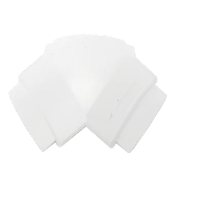Kit de Canaleta 90° / División Integrada / PVC Rígido y ABS / Cinta Adhesiva Incluida / -20°C a +75°C / 3,344 mm²