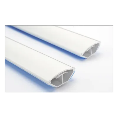 Kit de Canaleta 90° / División Integrada / PVC Rígido y ABS / Cinta Adhesiva Incluida / -20°C a +75°C / 3,344 mm²