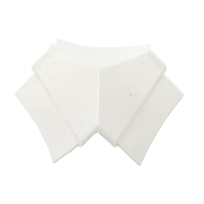 Kit de Canaleta 90° / División Integrada / PVC Rígido y ABS / Cinta Adhesiva Incluida / -20°C a +75°C / 3,344 mm²