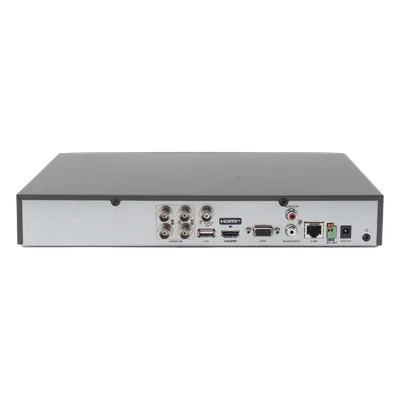 Kit TurboHD / 3K 5 Megapixel / DVR 4 Canales / 4 Cámaras Bala / Dual Light 30 m (98.4 ft) / IP67 / Micrófono Integrado / Cables 18.3 m (60 ft)