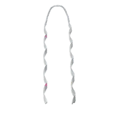 Remate Preformado para Fibra Óptica / Acero Galvanizado / Diámetro 7.5 - 8 mm / 24 Hilos / Longitud 460 mm (18.1 ft) / Ambientes Costeros