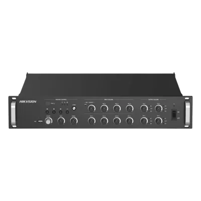 Amplificador de Red / 4 Zonas 250W / Salida 100V/70V / Bluetooth 5.0 / Entrada de Alarma / Síntesis de Voz TTS