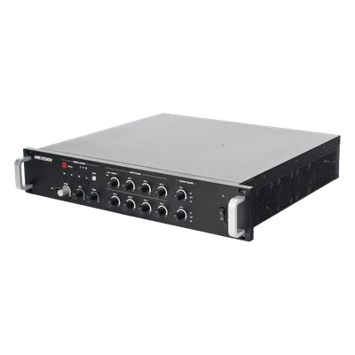 Amplificador de Red / 2 Zonas 250W / Salida 100V/70V / Bluetooth 5.0 / Entrada de Alarma / Control por Software