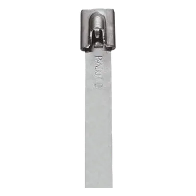 Cincho de Acero Inoxidable 304 / 201 mm (7.9 in) x 6.6 mm / Tensión 556 N / Interior y Exterior / UL 62275 / Paquete 100 pz