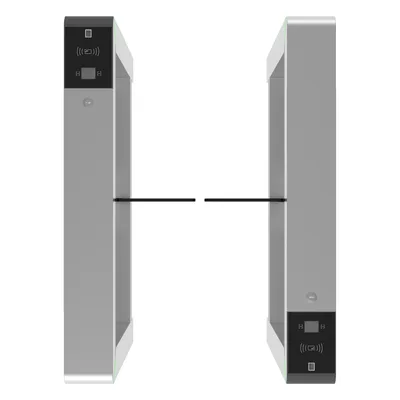 Torniquete de Barrera Oscilante / Instalación en Plataforma Sólida 50-100 mm / 1010x1355 mm / Tornillos M12 / 3.31x4.45 pies / No para Ambientes Corrosivos