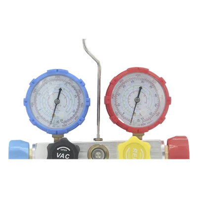 Kit profesional / Bomba de vacío 2 etapas / Manómetro / Kit abocardado / Rotomartillo / Broca / 5.5 CFM / 1/2 HP / 330x120x230 mm / 10.8x3.9x7.5 ft